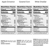 Gluten Free Rice Cakes, Variety Pack, 6 Bags