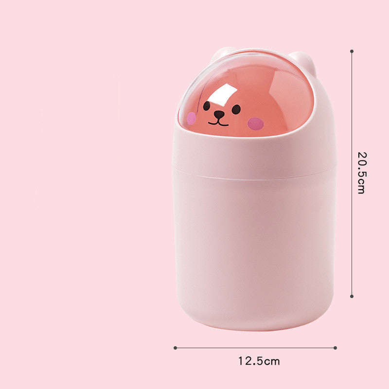 Office Desk Home Living Room Coffee Table Creative With Cover Desktop Bin