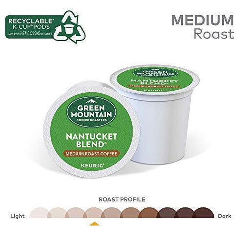 Green Mountain Coffee Roasters Nantucket Blend, Single-Serve K-Cup Pods,