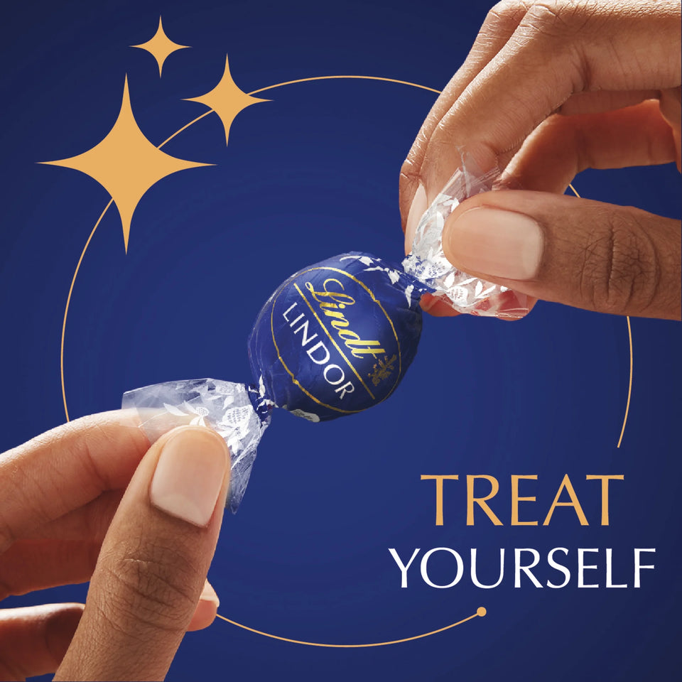 Lindor Assorted Dark Chocolate Candy Truffles, 15.2 Oz. Bag