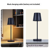 Table Lamp Touch Western Restaurant Desktop Atmosphere Led High Leg Metal Table Lamp