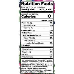 Jordans Skinny Syrups | Sugar Free Dragon Fruit Acai Syrup | Healthy Flavors with 0 Calories, 0 Sugar, 0 Carbs | 750Ml/25.4Oz Bottle
