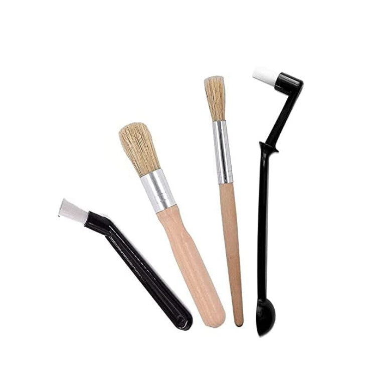 Coffee Machine Cleaning Brush Grinder Wooden