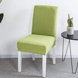Solid color elastic one-piece chair cover restaurant hotel hotel custom cover cover household conference universal chair cover stool