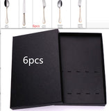 Knife Fork And Spoon Hotel Restaurant Western Tableware Household Light Luxury Tableware Set