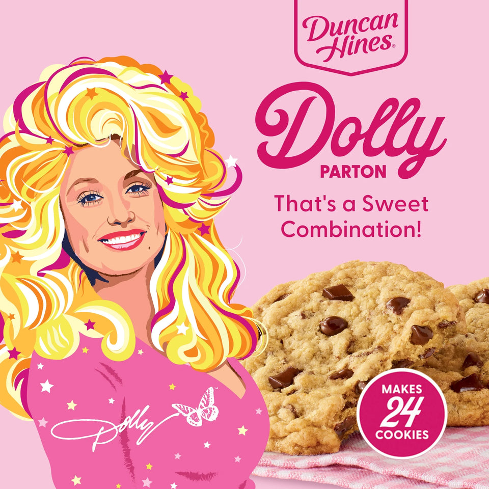 Dolly Parton's Chocolate Chip Cookie Mix, 15.25 oz (Pack of 2)