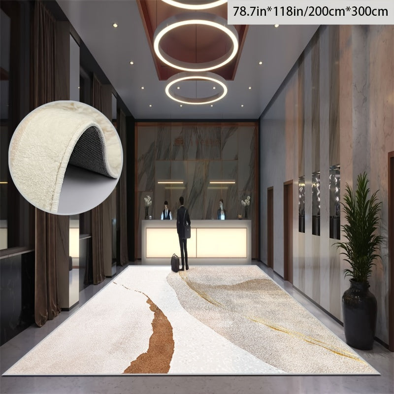 Modern High-end Carpet, Large Area Carpet, Anti-slip Wear, Suitable For Living Room Bedroom Restaurant Hotel Lobby Entrance Carpet