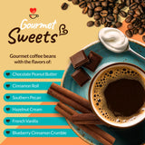 Flavor Lovers Coffee Variety Sampler Pack, 24 Count, Single Serve Flavored Coffee Pods Compatible with Keurig K-Cup Brewers