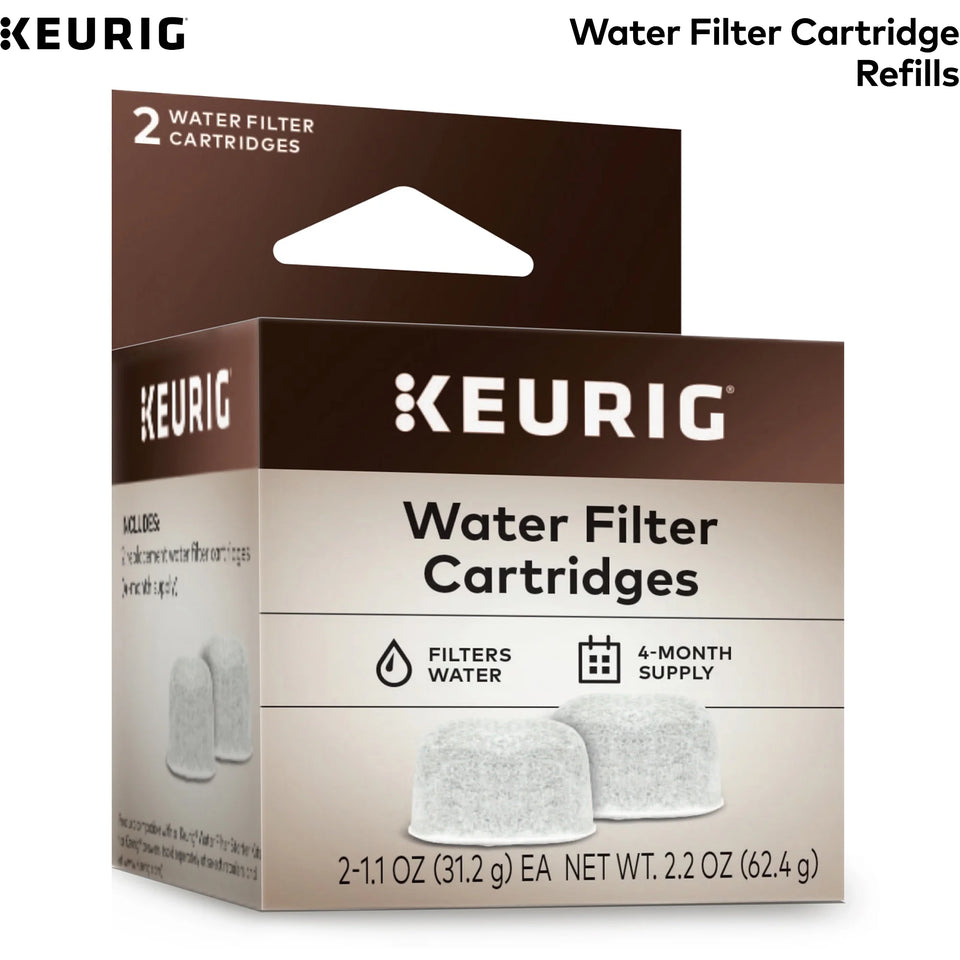 2 Pack Water Filter Refill Cartridges, 2 Count