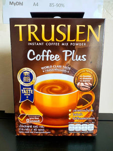 Dietary Truslen Instant Coffee Mix Powder Coffee plus 2 Boxes (16G X 80 Sachets)
