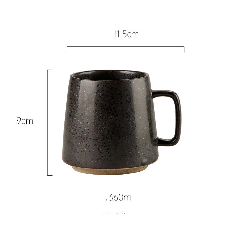 Creative Retro Ceramic Cup Office Tea Home Large-capacity Coffee