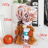 Coffee Cup Rudolph Doll Decoration Arrangement Ornament