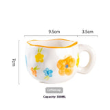 Cute Girl Heart Home Creative Hand-pinched Coffee Cup