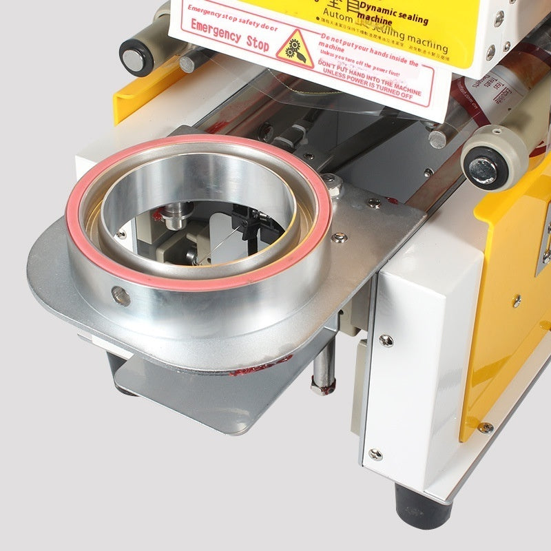 Automatic Sealing Machine For Milk Tea Shop Equipment