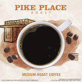 via Instant Coffee, Medium Roast Coffee, Pike Place Roast, 100% Arabica, Single-Serve, 1 Box (50 Packets)