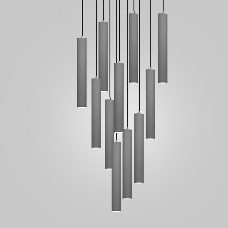 Cement Industrial Style Bedroom Bedside Lamp Creative Nordic Restaurant Water Pipe Small Droplight