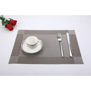 European-style Solid Color Hotel Restaurant Heat Insulation Pad Non-slip