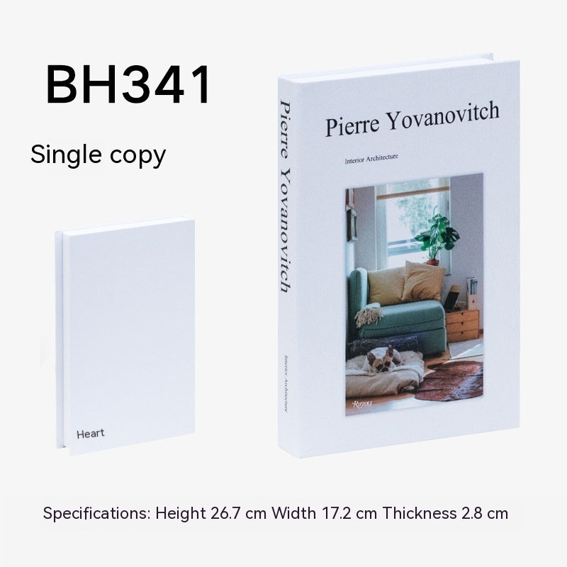 Fake Book Artificial Book Decoration Model Room Internet Coffee Study Desktop Decoration