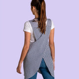 Coffee Baking Handmade Floral Cross Printed Home Apron