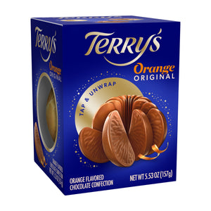 Chocolate Ball, Milk Chocolate with Natural Orange Flavor. 5.53Oz Box
