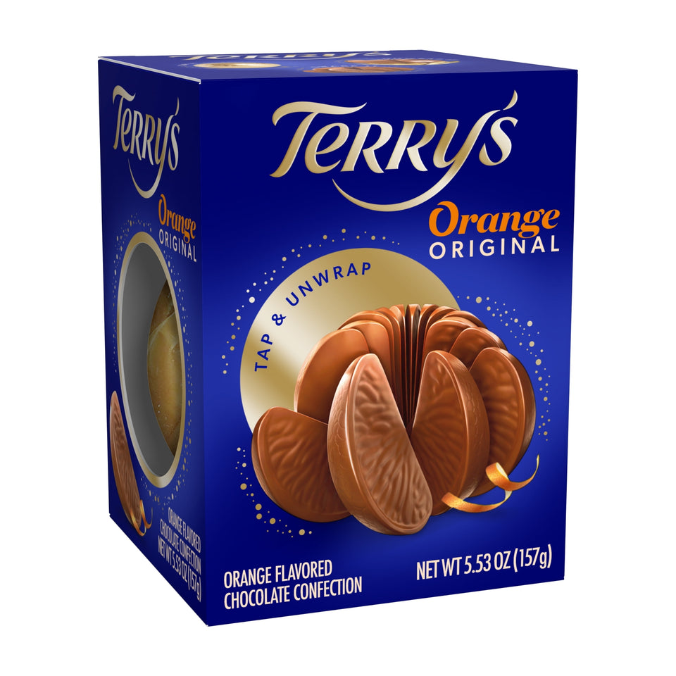 Chocolate Ball, Milk Chocolate with Natural Orange Flavor. 5.53Oz Box