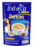 Beauti Srin Detoxi Instant Coffee Mix plus Fiber Detox Drink Weight Control X 4