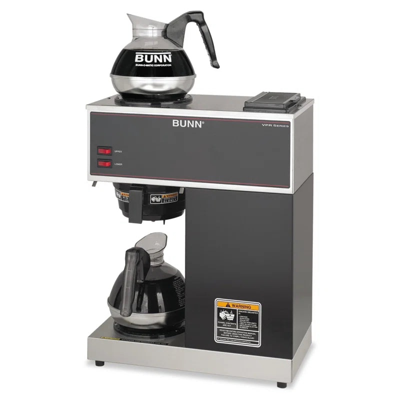 VPR Pour-O-Matic Two-Burner Pour-Over Coffee Brewer