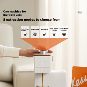 Kesu Italian Semi-automatic Small Concentrated American Portable Coffee Machine