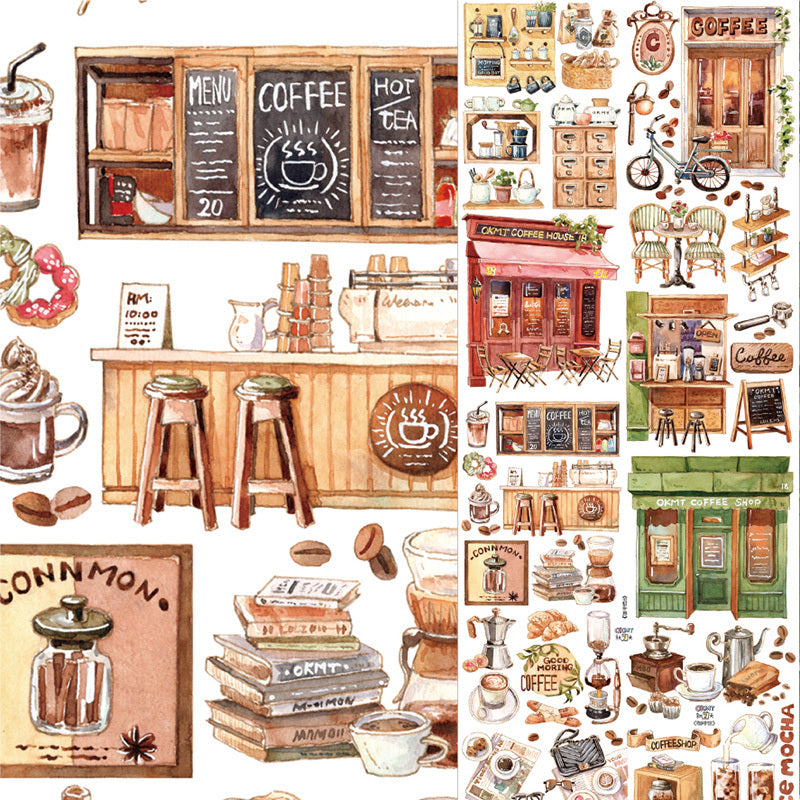 Sticker PET Tape For Landscaping Whole Roll Coffee Shop