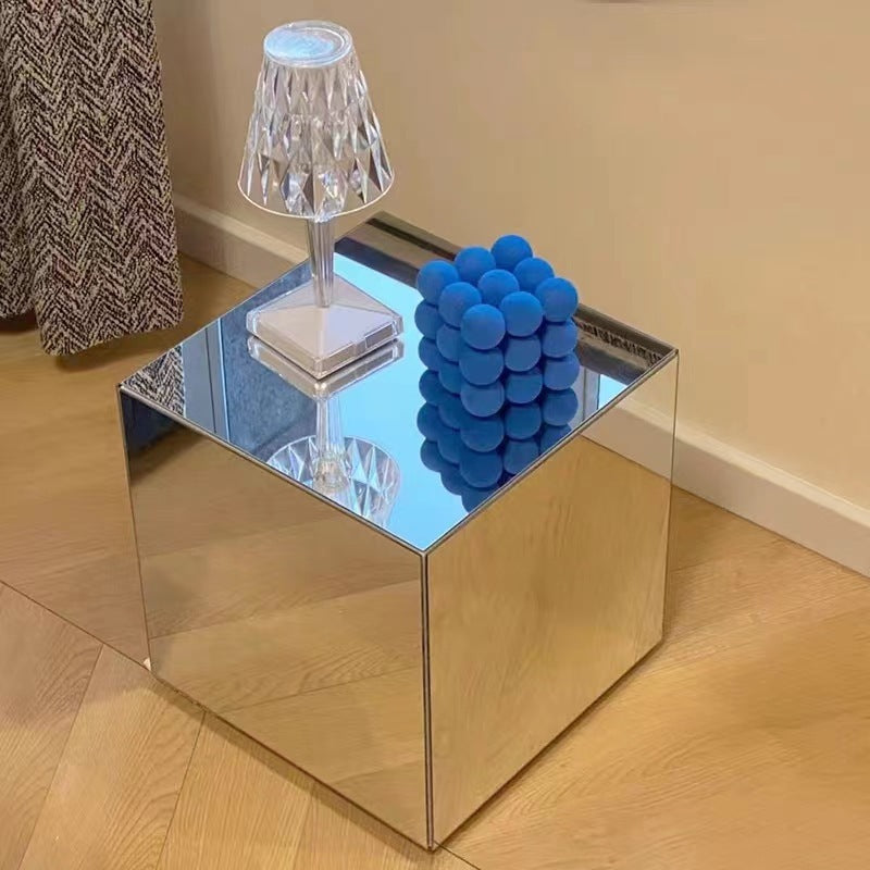 Acrylic Sofa Edge Colorful Coffee Table Home Square Simple Bedroom Bedside Table