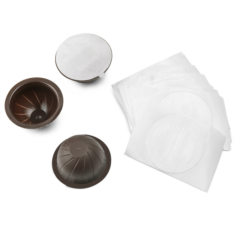 Coffee capsule shell espresso hemispherical