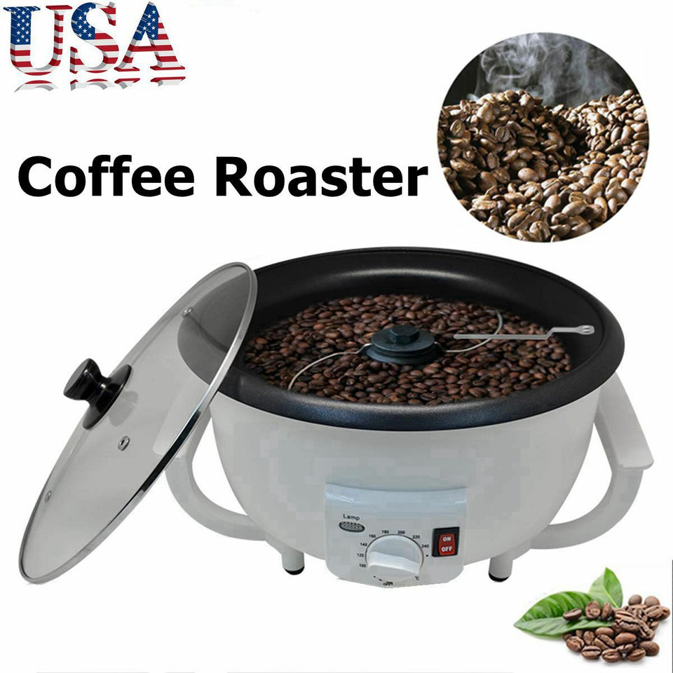 110V Electric Coffee Roaster Machine Coffee Bean Roaster Machine for Home Use