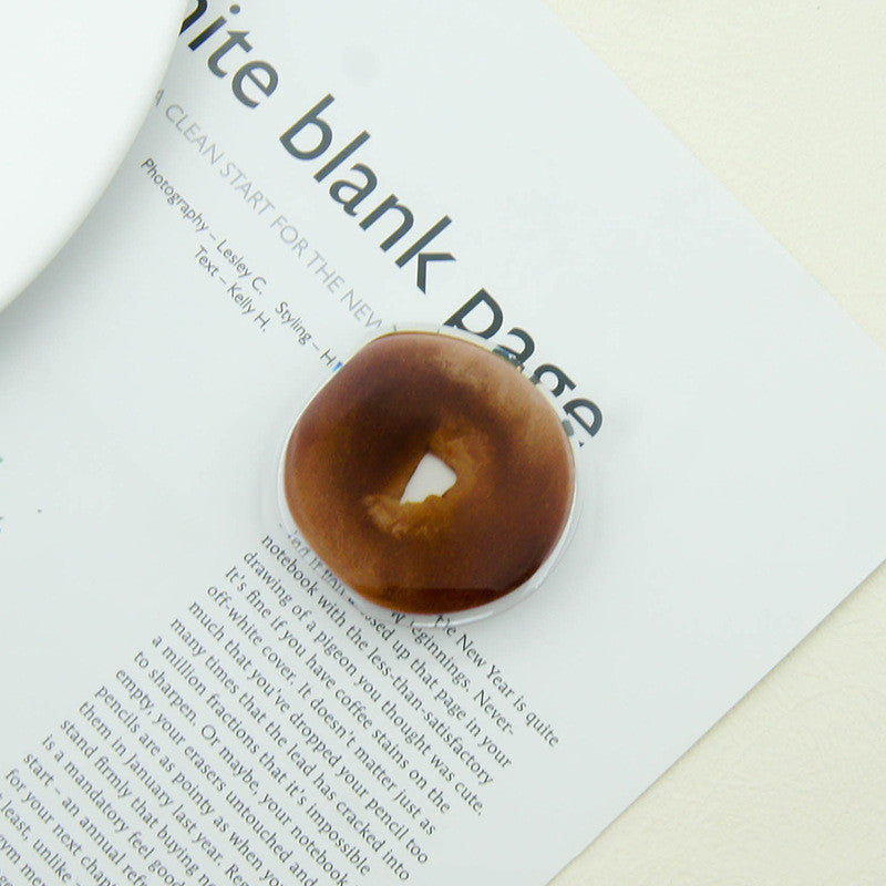 Toast Croissant Cheese Coffee Airbag Bracket
