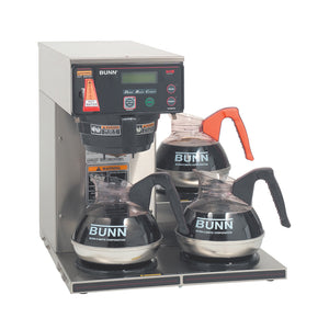 38700.0002 Axiom-3 Lower Automatic Commercial Coffee Brewer with LCD with 3 Warmers