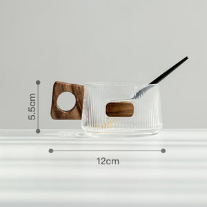 Walnut Coffee Cup Suit Ins Coaster
