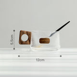 Walnut Coffee Cup Suit Ins Coaster