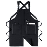 Cowboy Apron Korean Style Personality Barista Tea Shop