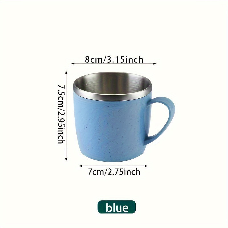 304 Stainless Steel Coffee Cup, Portable Simple Water Cup, Suitable For Outdoor Camping Travel