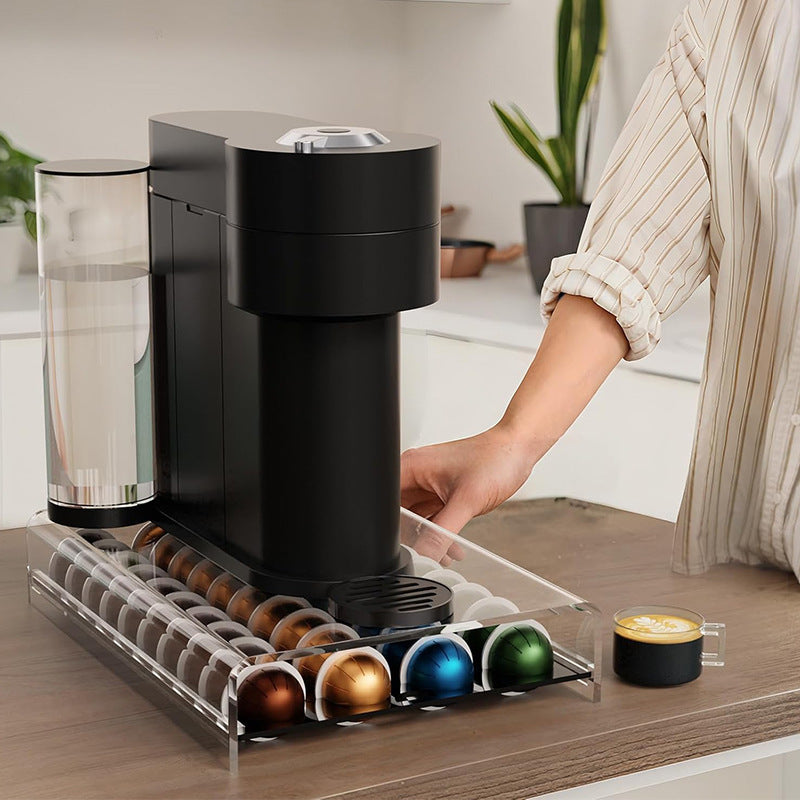 Acrylic Capsule Coffee Storage Rack