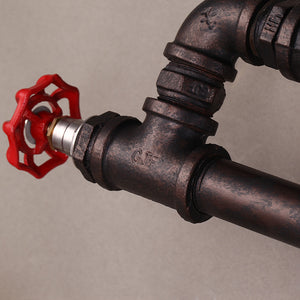 Loft Vintage Industrial Living Room Restaurant Decoration Water Pipe Wall Lamp