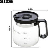 16 Oz Glass Coffee Cup Coffee Pot Style