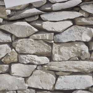 Retro 3D Solid Stone Wallpaper Artificial Stone Stone Coffee Shop Bar Restaurant