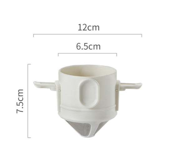 Stainless steel coffee filter