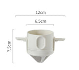 Stainless steel coffee filter