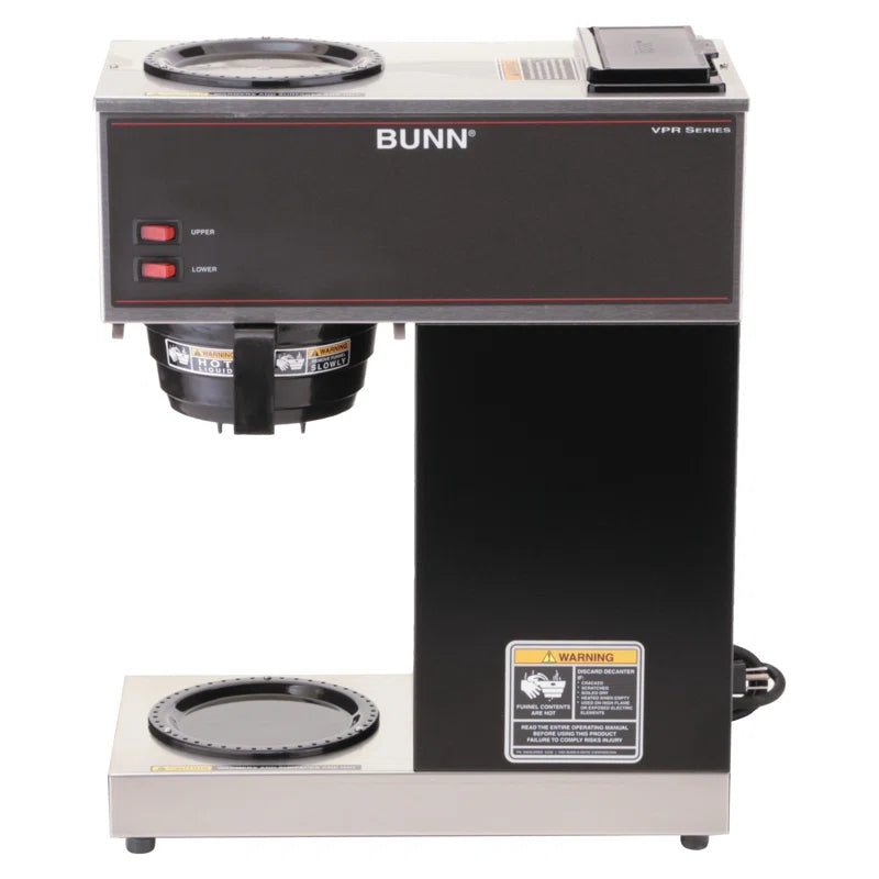 VPR Pour-O-Matic Two-Burner Pour-Over Coffee Brewer