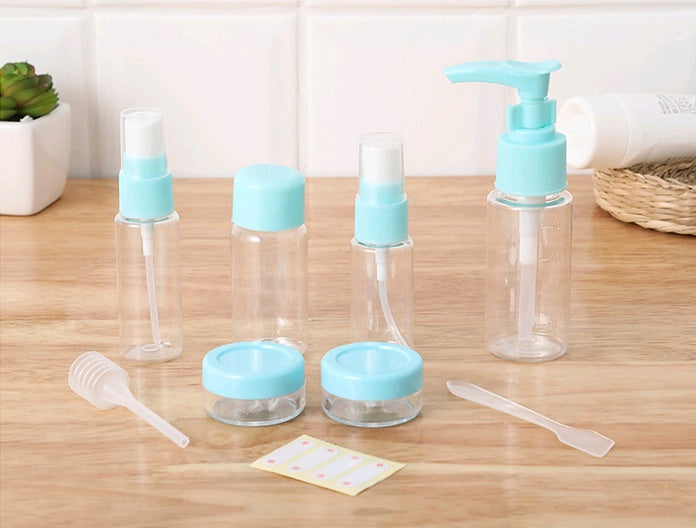 Portable Travel Set Bottle Cosmetics Empty Bottle Press Bottle Spray Bottle Small Watering Can Cosmetics Bottle Set