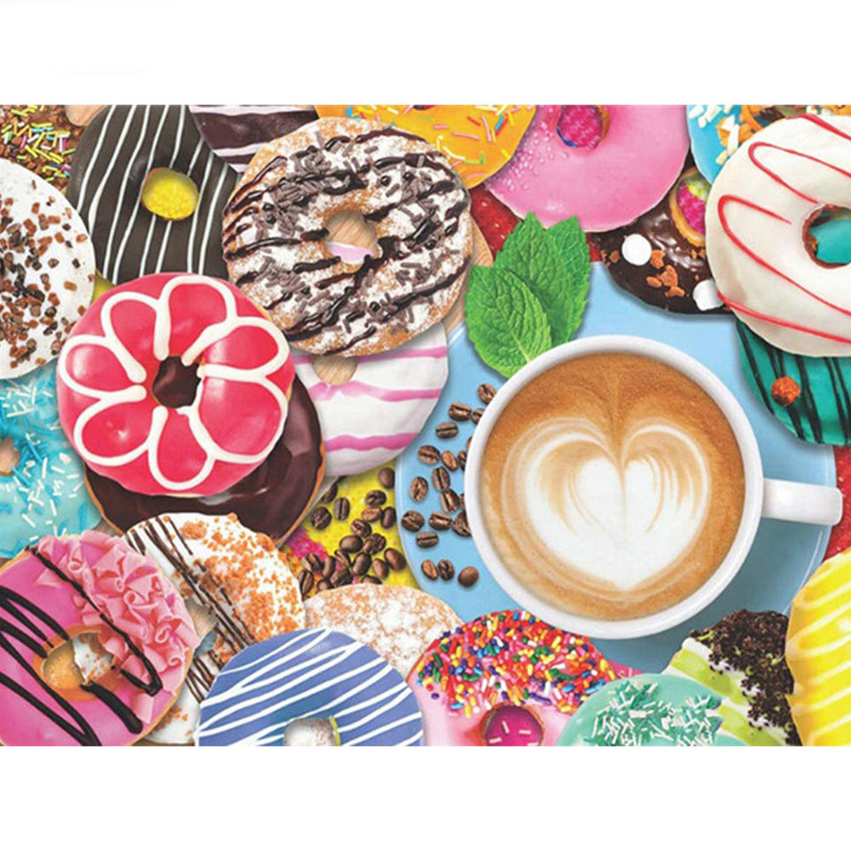 Home Diamond Painting Coffee Embroidery Cross Stitch