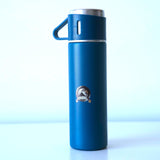 FLASK VANUAT Sports Stainless Steel Wide Mouth Water Bottle Double-Wall Vacuum Insulation Keeps Liquids Hot or Cold with Insulated Thermos Tumbler Mug Cup Sweat Design COLLECTIONS