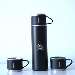 FLASK VANUAT Sports Stainless Steel Wide Mouth Water Bottle Double-Wall Vacuum Insulation Keeps Liquids Hot or Cold with Insulated Thermos Tumbler Mug Cup Sweat Design COLLECTIONS