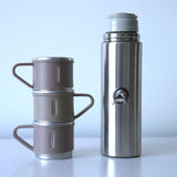 Vanuat THERMOS STAINLESS STEEL BRAND Cup Tumbler Tea Mug Bottle Dispenser Double Wall Vacuum Coffee Insulated Water Beverage Sports Leakproof Para Café Finest Collection